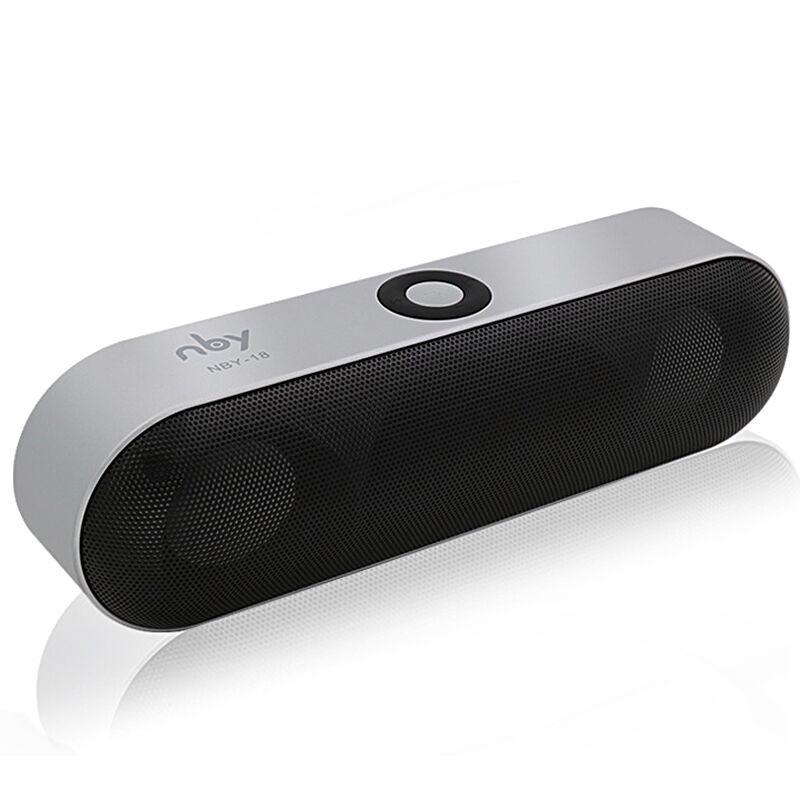 New NBY-18 Mini Bluetooth Speaker Portable Wireless Speaker Sound System 3D Stereo Music Surround Support Bluetooth,TF AUX USB