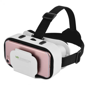 VR SHINECON VR Glasses 3D Virtual Reality Glasses Ready Player One Easter egg Movies Games for 4.0-6.0 inch Smartphone Universal
