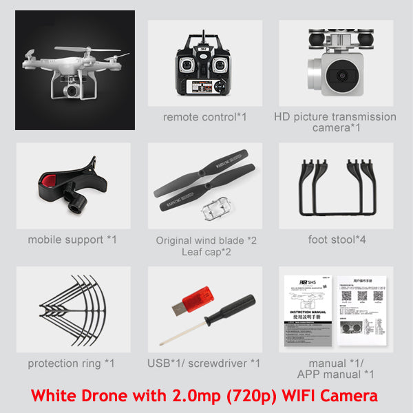 Hot sale Dron Quadrocopter FPV Drones With Camera HD Quadcopters With WIFI Camera RC Helicopter Remote Control Toys VS Syma x5c