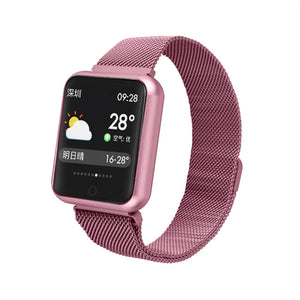 Sports IP68 Smart Watch P68 fitness bracelet activity tracker heart rate monitor blood pressure for ios Android apple iPhone 6 7