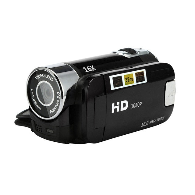 Free Shipping 1080P HD  Video Camera Camcorder 16x Digital Zoom Handheld Digital Cameras 80720