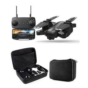 Dual camera Drone 1080P HD Camera Follow me WIFI FPV RC Quadcopter Foldable Selfie Live Video Altitude Hold Auto Return RC Dron